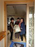 수혜대상 가구방문 쌀전달