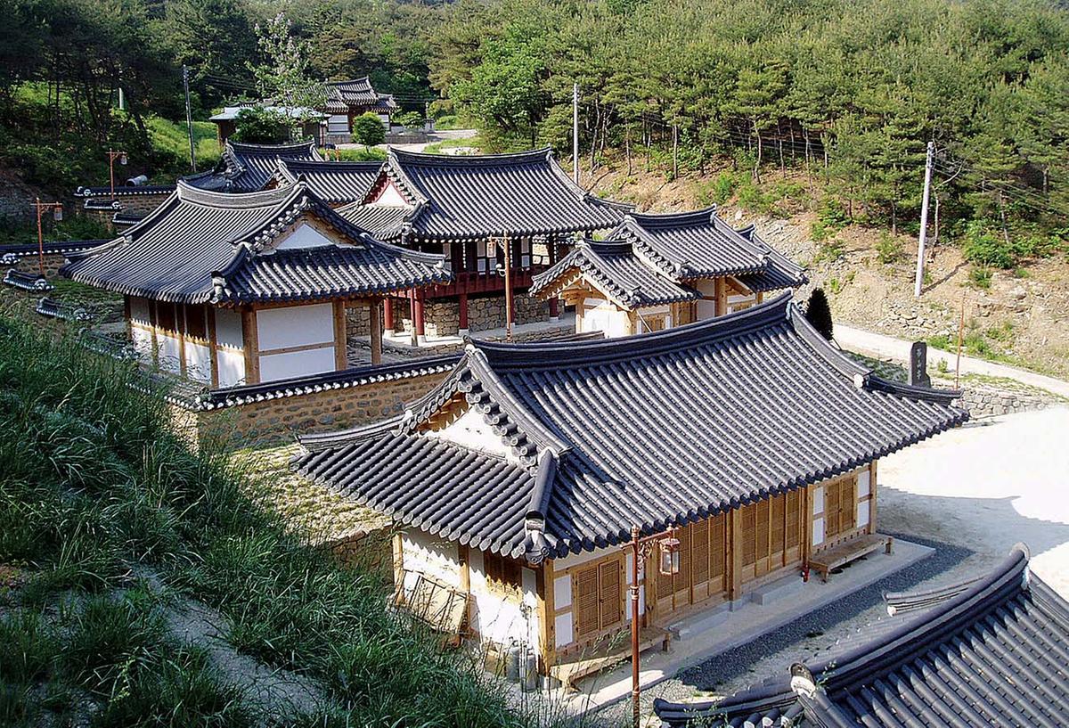 고산정 전경
