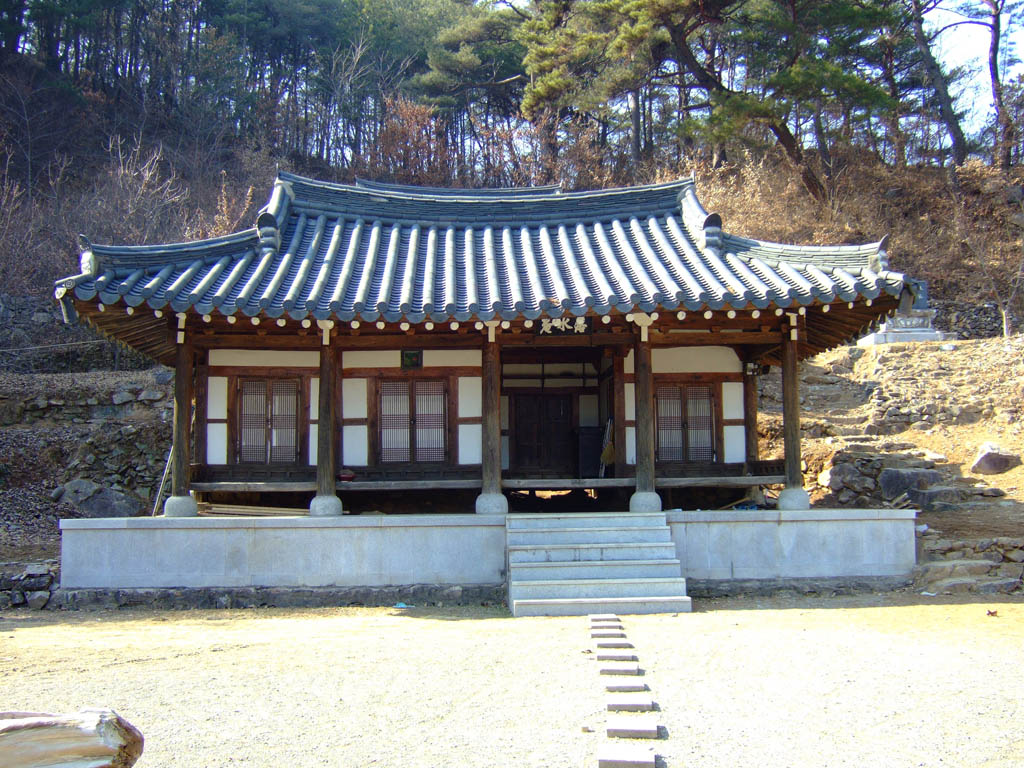 진주 사곡리 낙수암