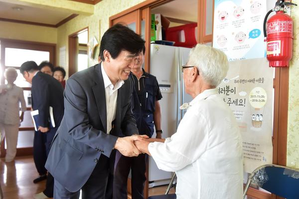 혹서기 관련 경로당 현장점검