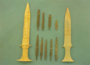 마제돌칼돌화살촉