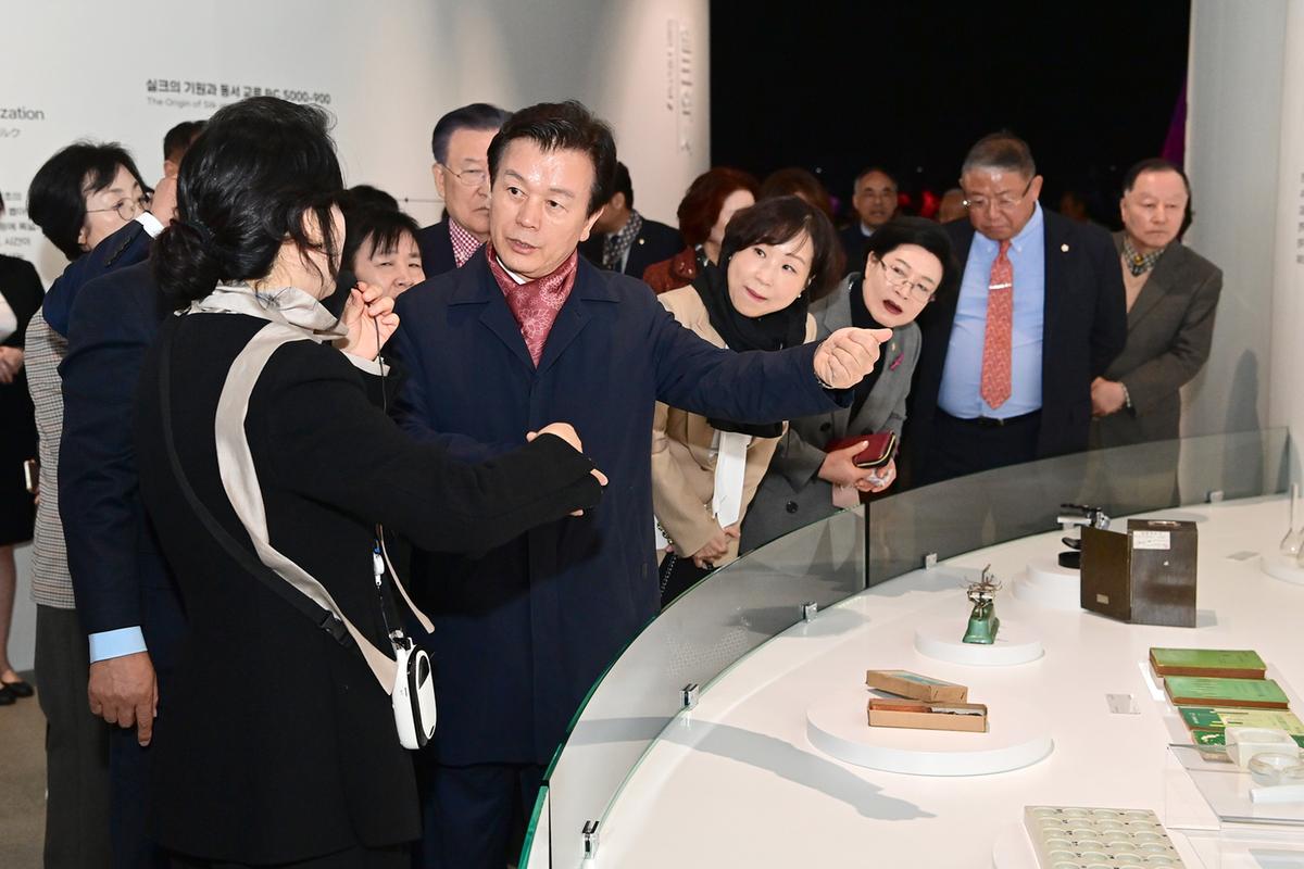 진주실크박물관 개관식0