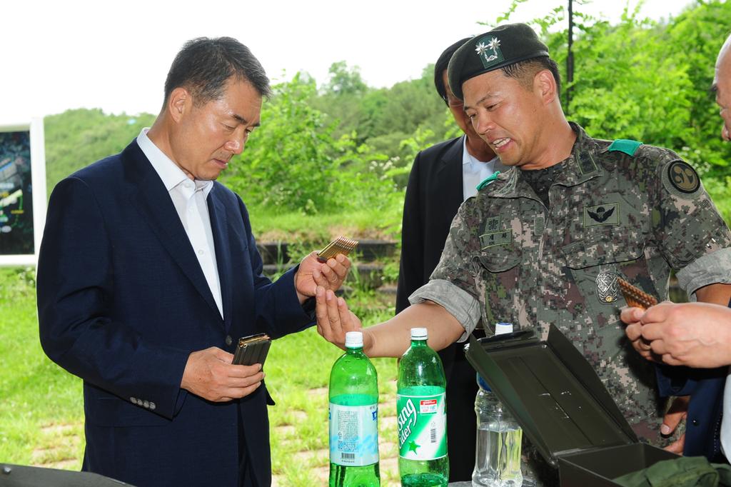 통합방위협의회 참석 사진