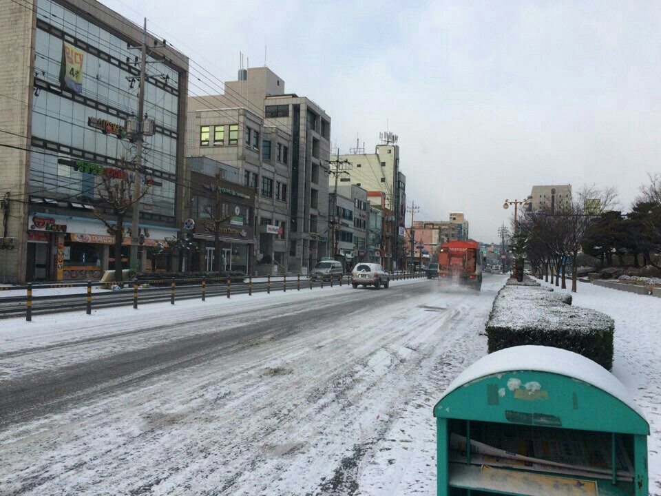  진주시 겨울철 도로 설해대책 마련