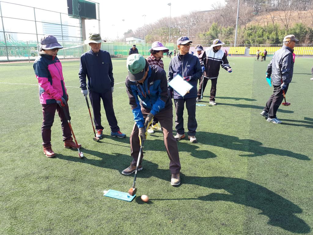2017년 진주시 그라운드골프협회장배 대회 성황리 개최
