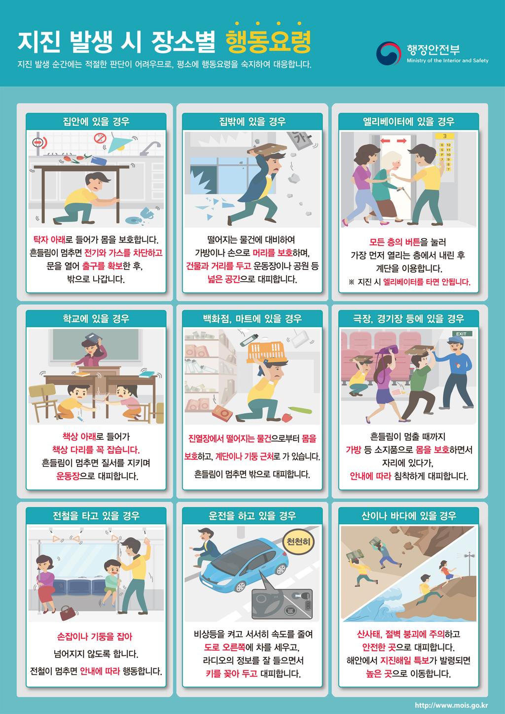 진주시,『2019년 지진 안전 주간』캠페인 실시
