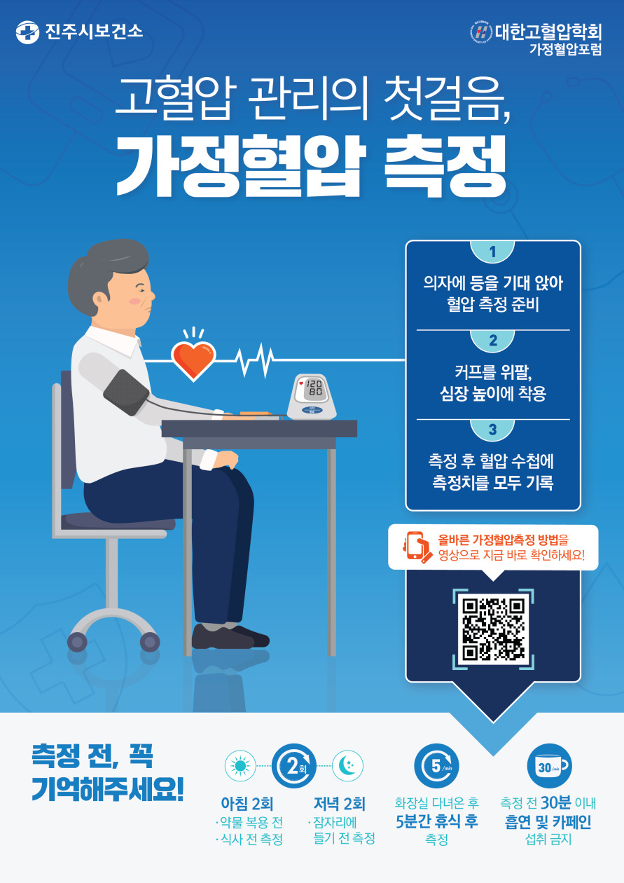 진주시, ‘5월은 혈압측정의 달’ 캠페인 추진 