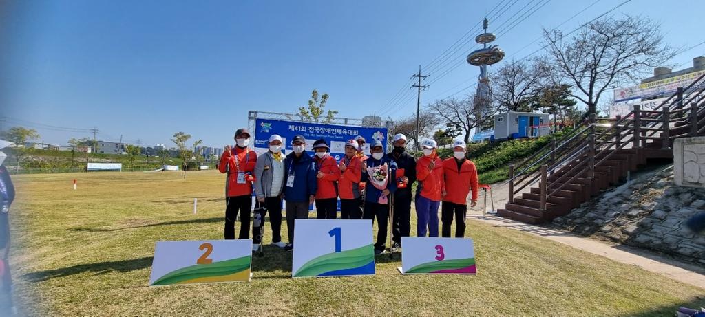제41회 전국장애인체전, 진주시 선수단 선전!