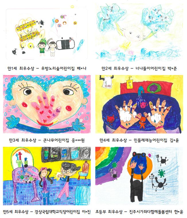 진주시, ‘무럭무럭 꿈쟁이 그림대회’수상작 발표