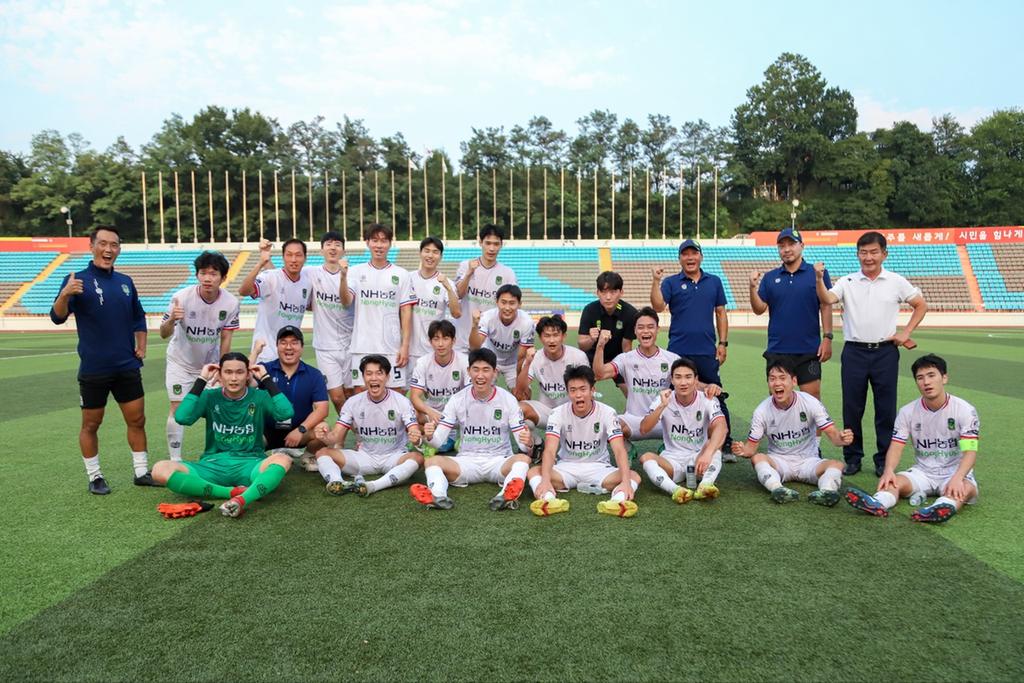 진주시민축구단, 여주FC 상대로 2대 1 역전승