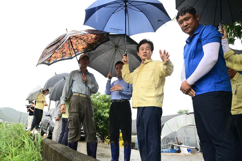진주시, 제6호 태풍‘카눈’북상에 긴급 비상체제 가동