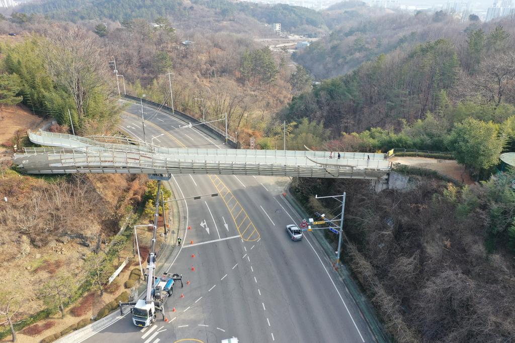 진주시, 말티고개 ‘봉황교’ 보수공사로 한 달간 통제