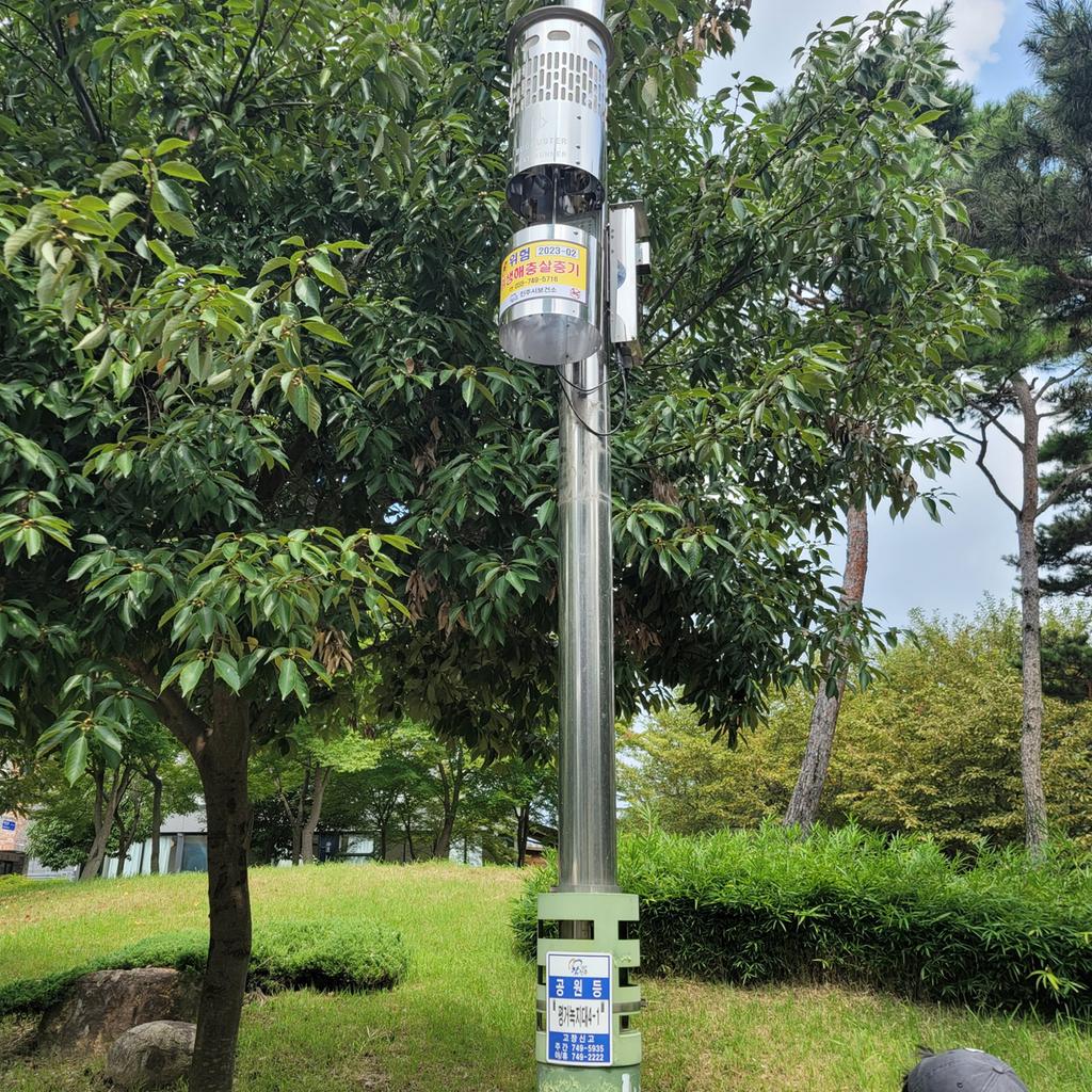 진주시, 해충유인살충기 및 기피제 분무시설 전수점검 및 조기가동