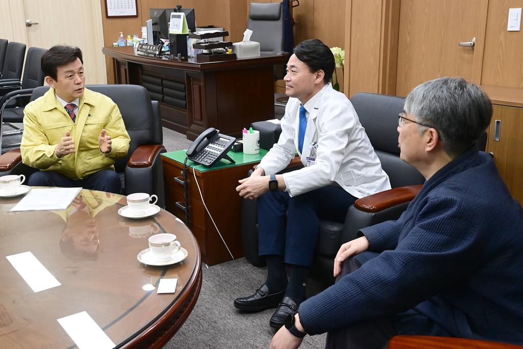 진주시, 경상국립대학교병원에 재난관리기금 1억원 지원