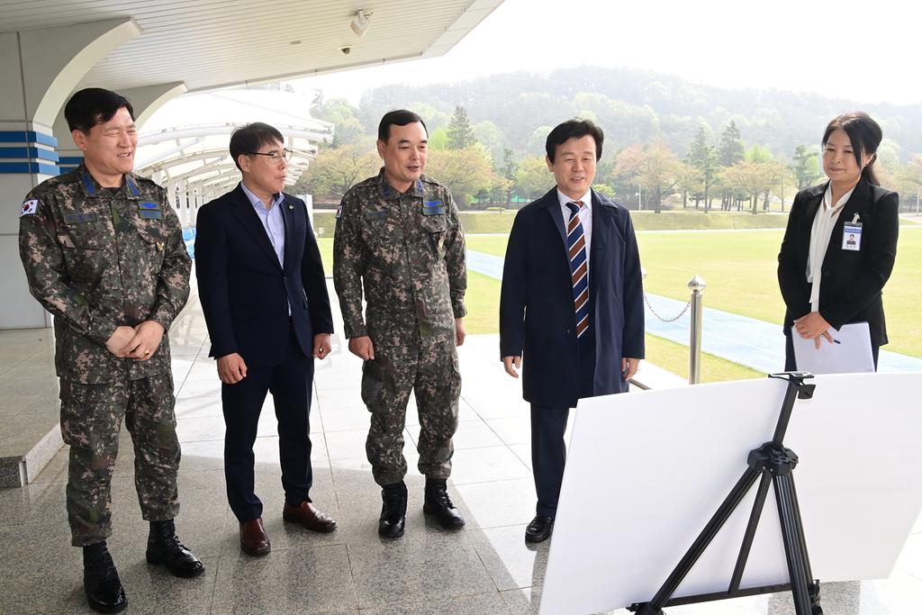 조규일 진주시장, 제105회 전국체육대회 양궁경기장 현장 방문