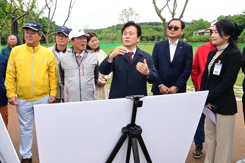 진주시,‘정촌면 죽봉·내동면 유수 파크골프장’ 준공