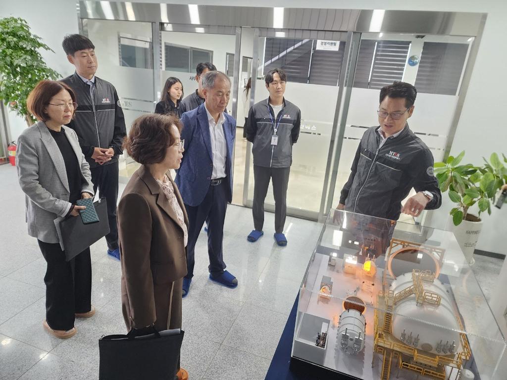 진주시 우주항공산업 ‘순항’... 지역기업 ㈜메카티엔에스 세계적 기술력으로 ‘활약’