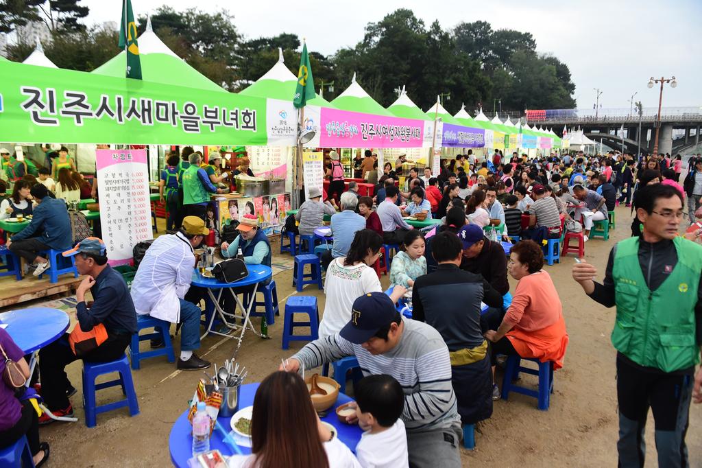 진주시 여성단체, 10월 축제기간 진주음식큰잔치 운영