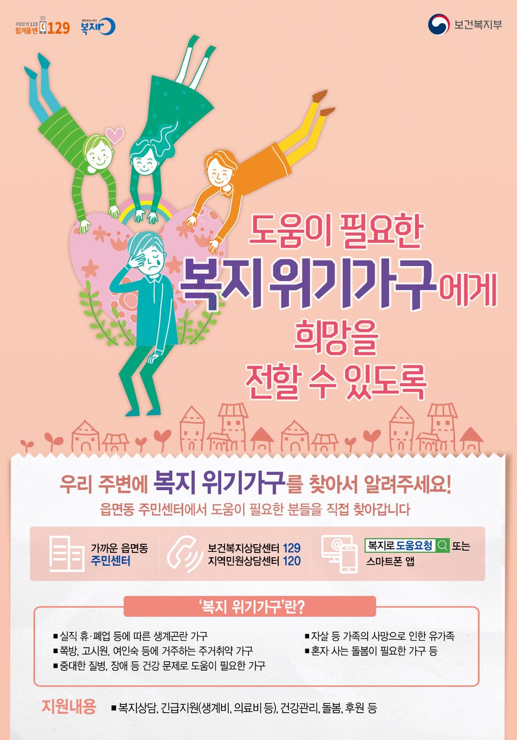 복지사각지대 홍보자료 1