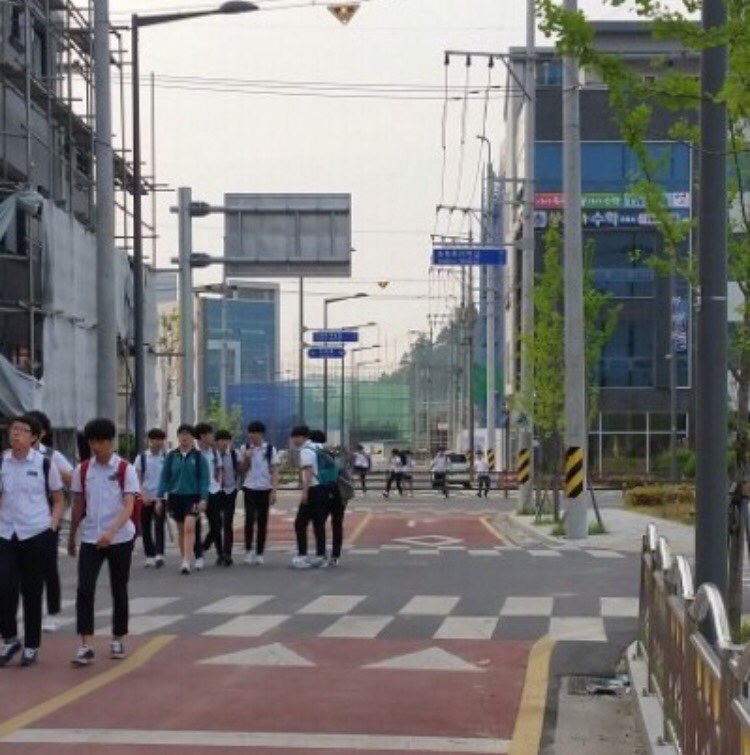 초전동 해모로 근처 라라코스트 옆 도로