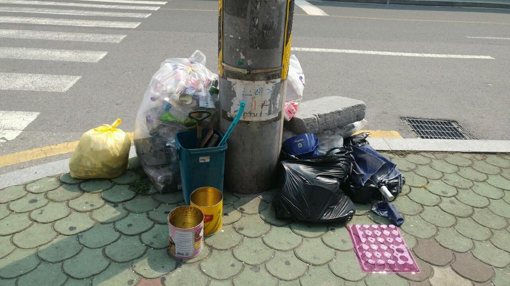 양심을 쓰레기처럼 버린 사람