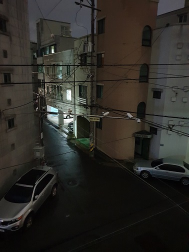 첫번째 가로등
