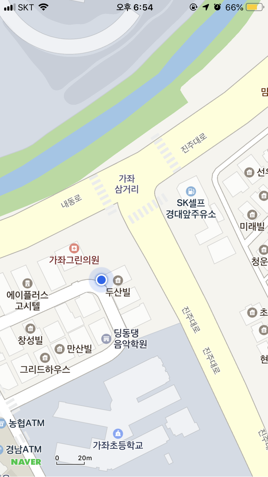 가좌삼거리 위치 지도 첨부합니다.