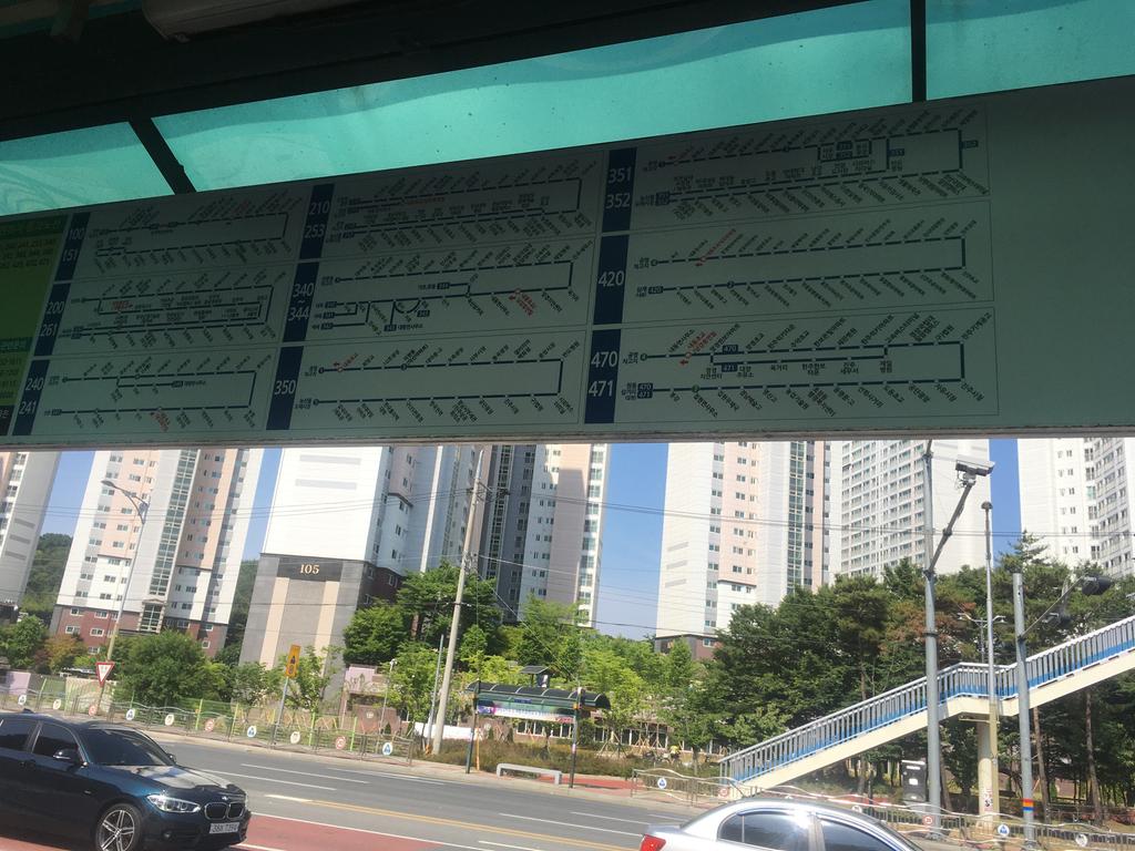 바스노선도 방향표시 오류