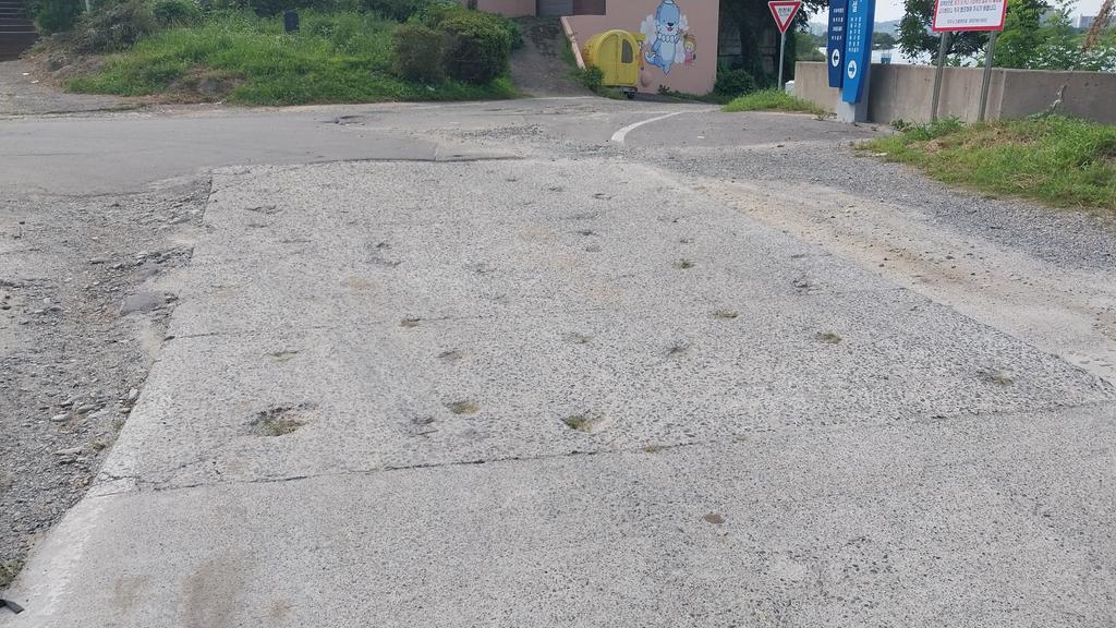 금산다리 우회전 하여 파크골프장 가는 길목
