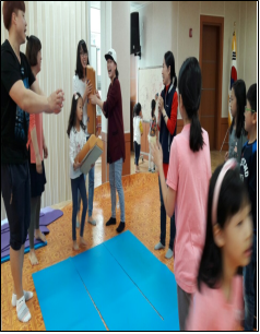 초장동 토요놀이터 단체게임