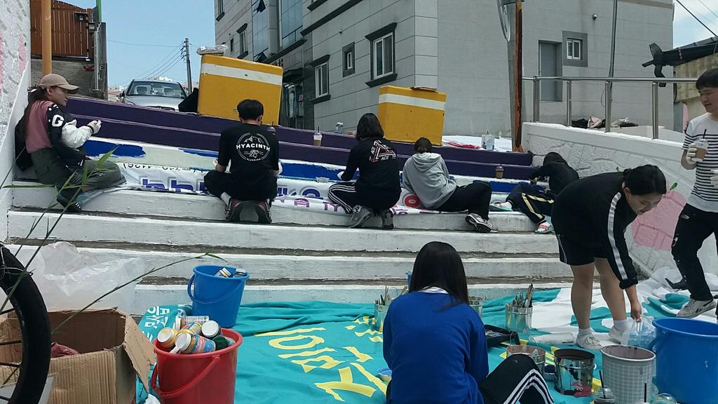 벽화그리기