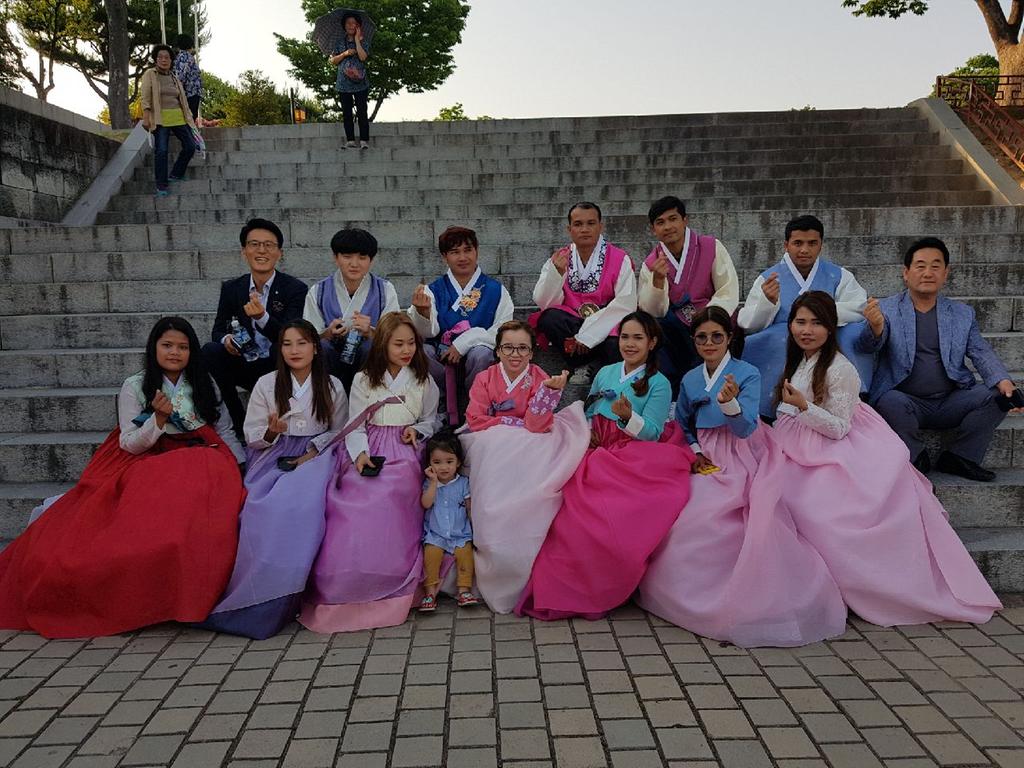 다문화 가정과 함께하는 진주성 문화 탐방