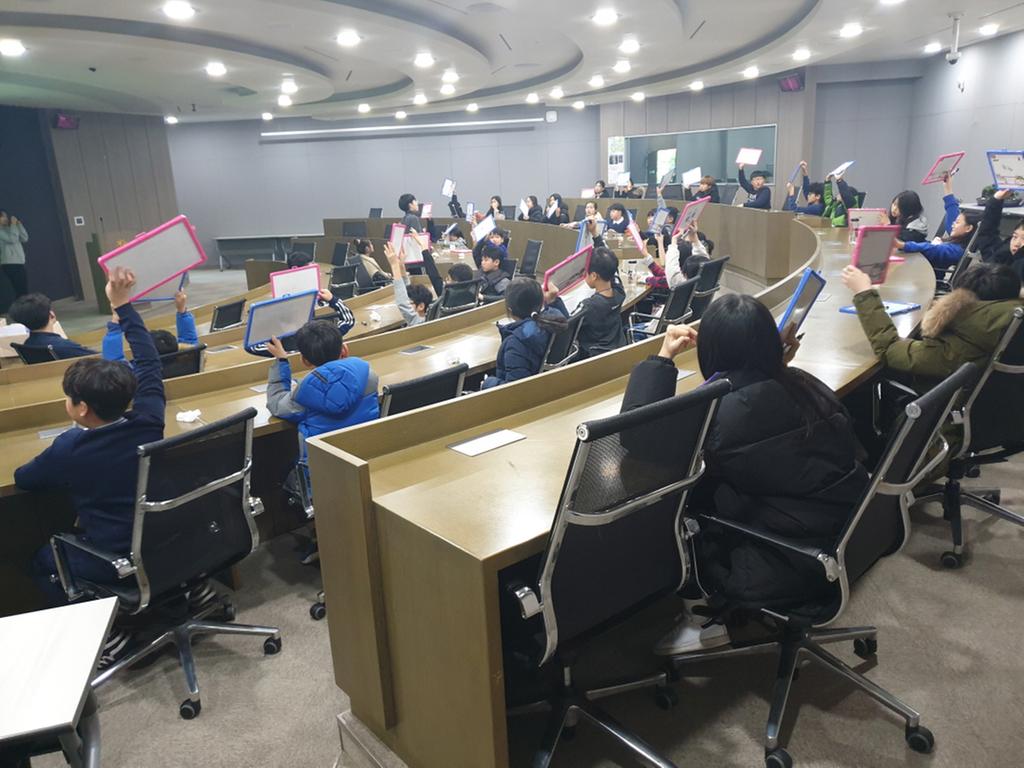 2019 겨울방학 진로코칭캠프(초등반) 활동 사진