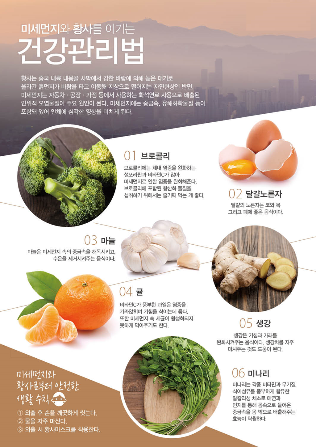 미세먼지 유인물