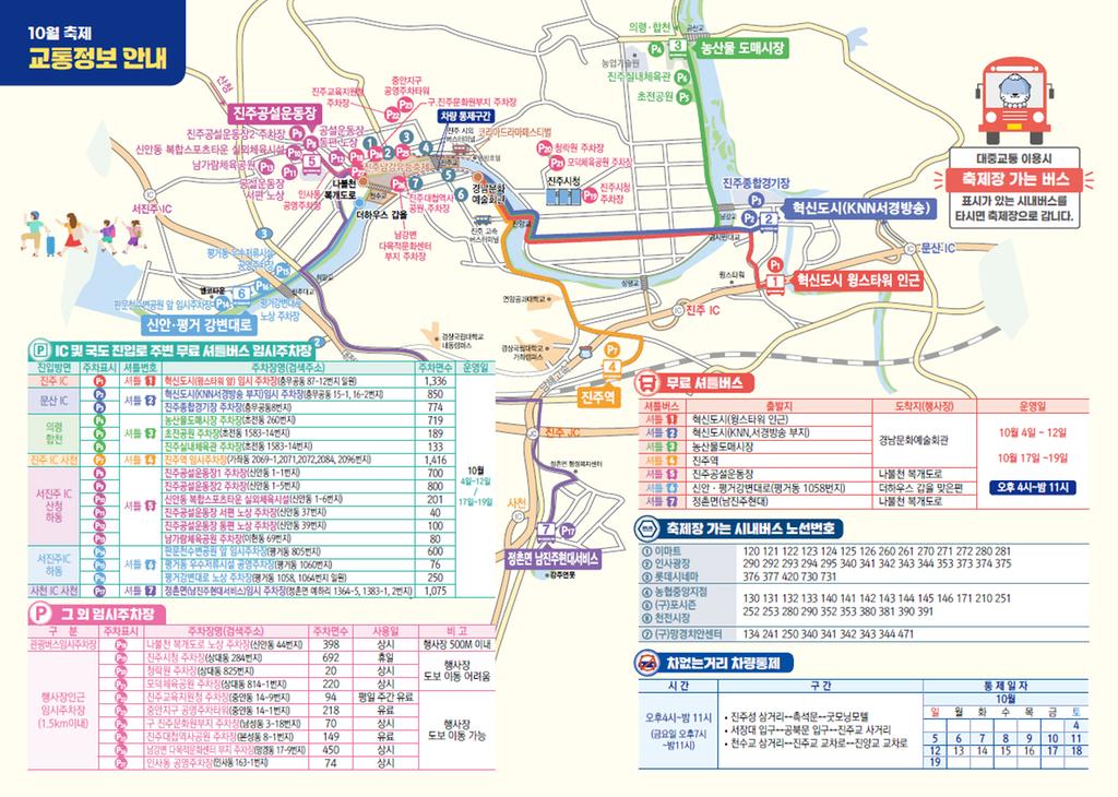 진주시 대중교통 이용 편리하고 안전한 <b class=