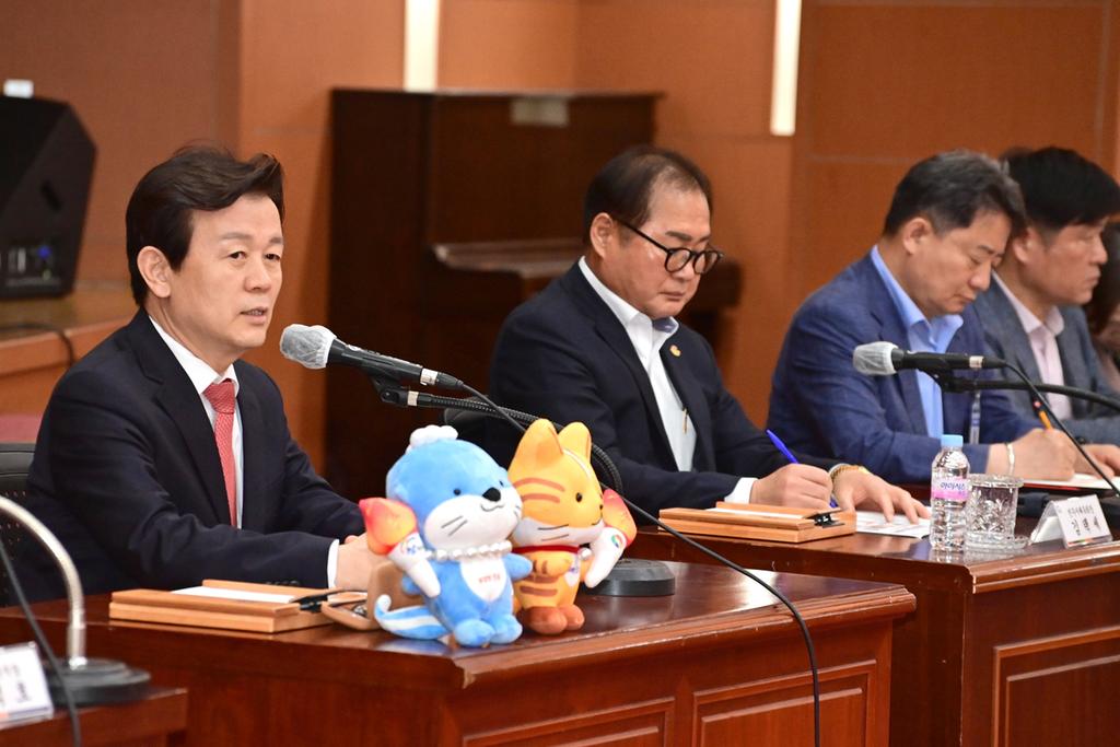 진주시 제64회 경상남도민체육대회 역대 최고로 만들자