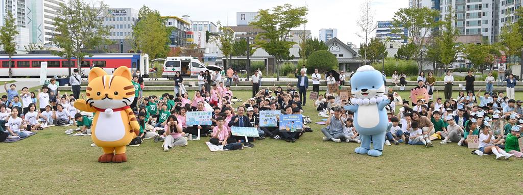 진주시 탄소중립 캠페인 그린 투게더 행사 성황리 개최