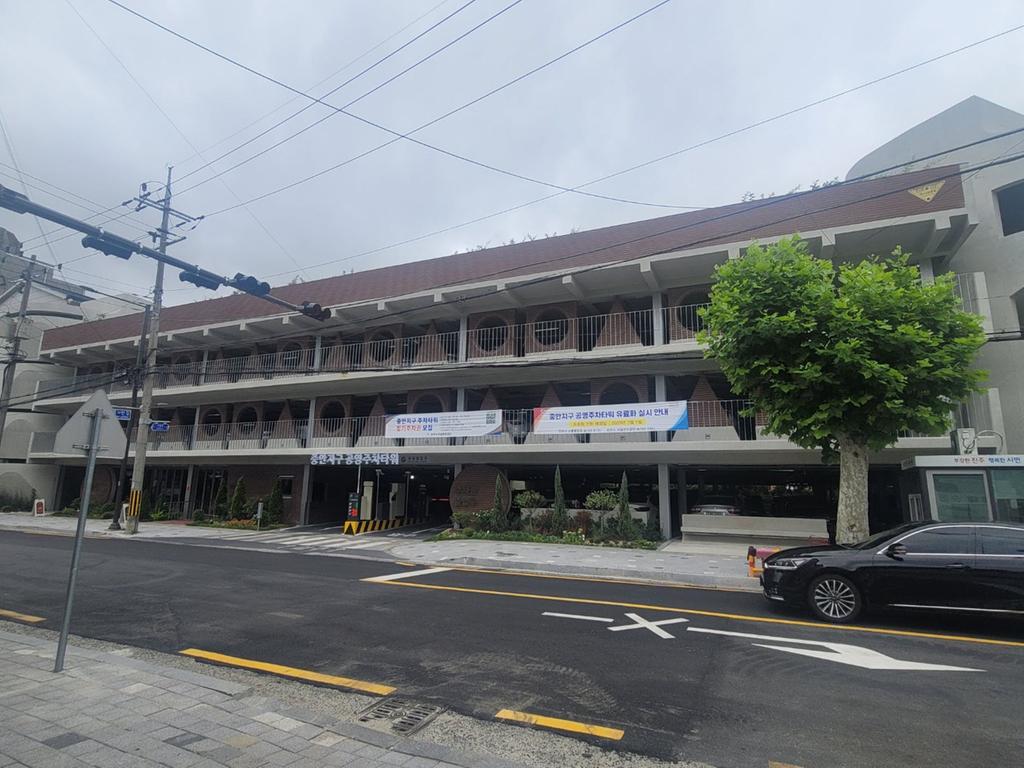 진주시시설관리공단 중안지구 공영주차타워 7월 1일부터 정상 운영 개시