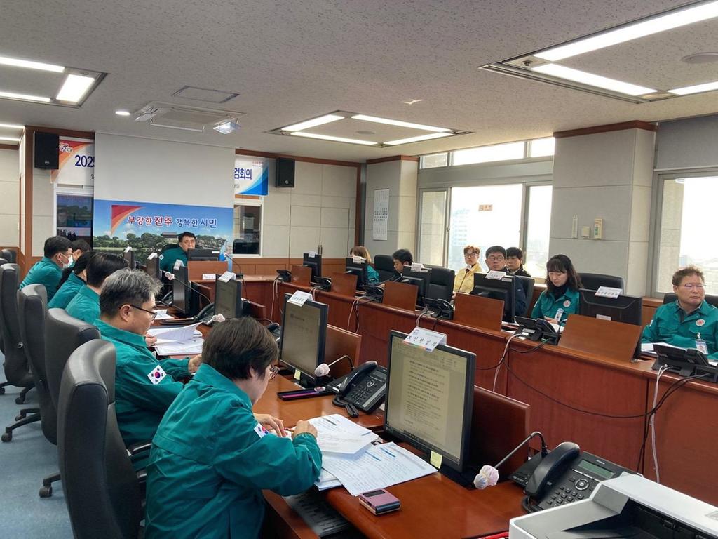 진주시 설 연휴 대비 <b class=