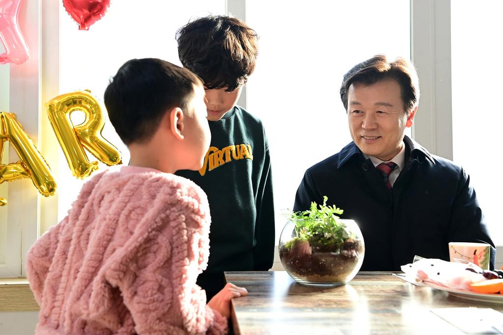 진주시 동절기 위문 활동 취약계층에게 온정을 나눠요