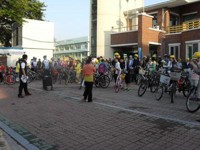동민자전거타기 행사