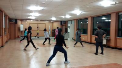 2017년 4분기 줌바댄스 프로그램 수업