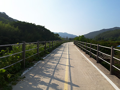 나불천 자전거도로2