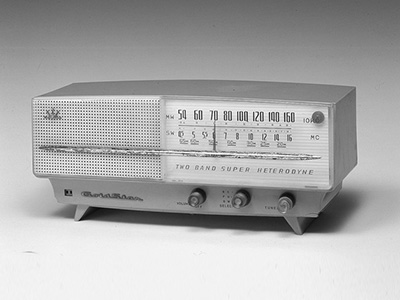 국내 최초의 국산 라디오 <A-501> 생산
